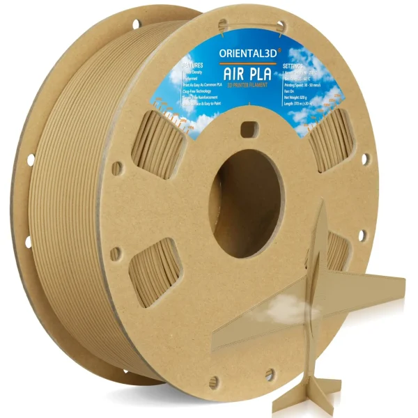 Air PLA Filament Pre-Foamed PLA Low-Density Lightweight - Image 6