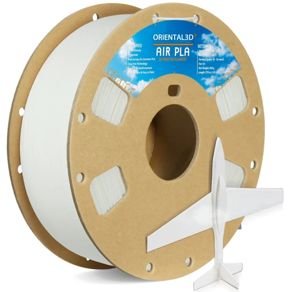 Air PLA Filament Pre-Foamed PLA Low-Density Lightweight - Image 5