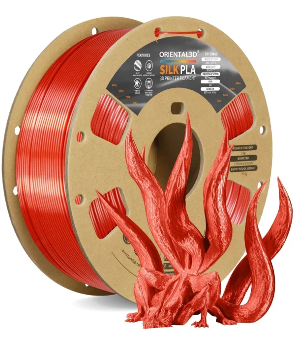 Silk PLA 3D Printer Filament 1.75mm 1kg/roll - Image 10