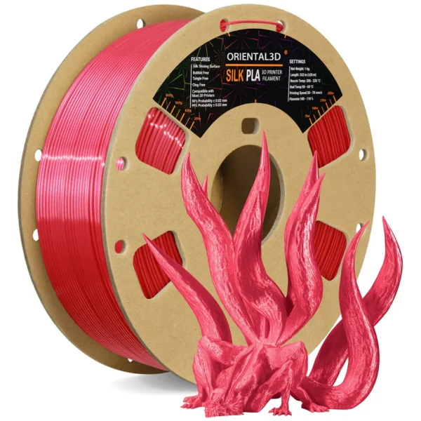 Silk PLA 3D Printer Filament 1.75mm 1kg/roll - Image 12