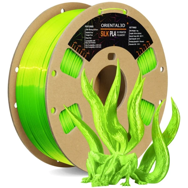 Silk PLA 3D Printer Filament 1.75mm 1kg/roll - Image 6