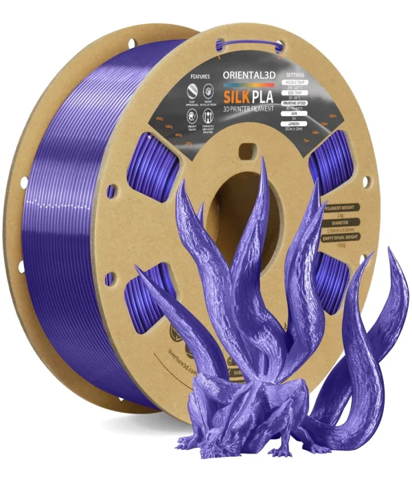 Silk PLA 3D Printer Filament 1.75mm 1kg/roll - Image 7
