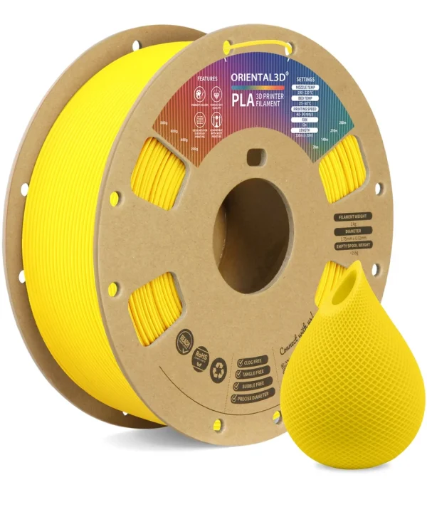 Oriental3D PLA Royal Gold Printer Filament 1.75mm - Image 27