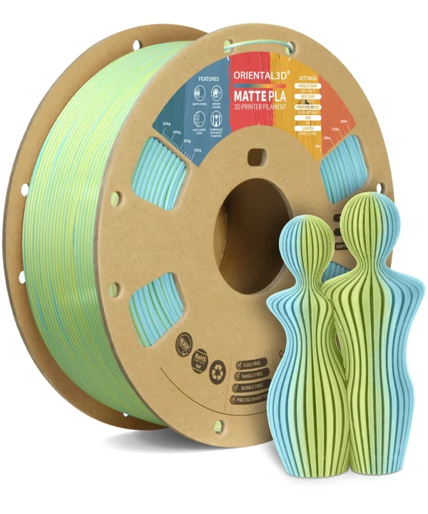 Matte Dual color PLA 3D printer filaments 1.75mm - Image 6