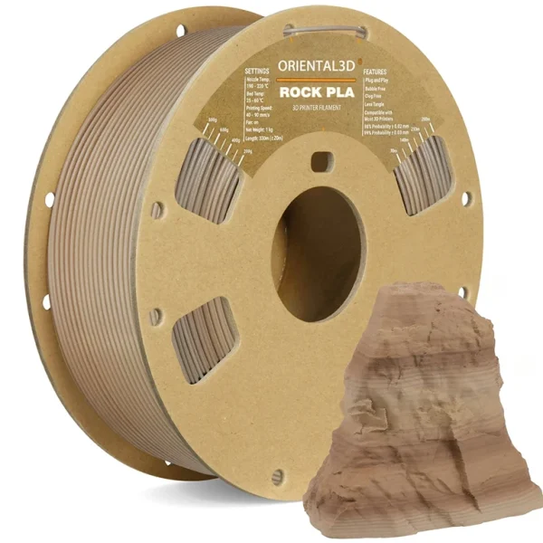 Rock/Marble PLA 3D Printer Filament 1.75mm - Image 6