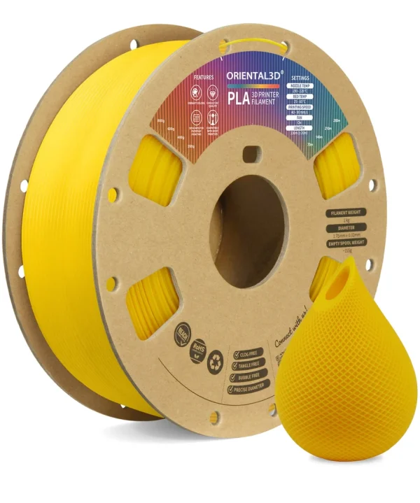 Oriental3D PLA Royal Gold Printer Filament 1.75mm - Image 17