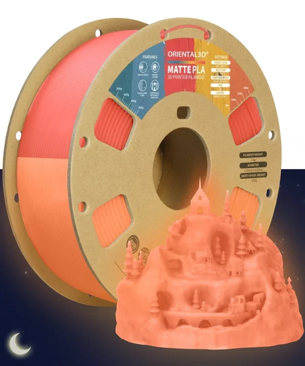 Glow PLA 3D Printer Filament 1.75mm,Fit Most FDM Printers