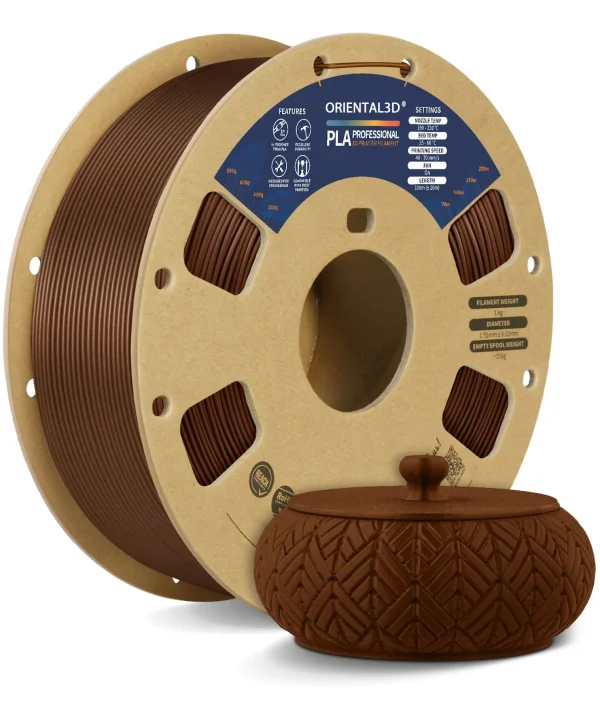 Matte PLA Professional 3D Printer Filament 1.75mm - Image 2