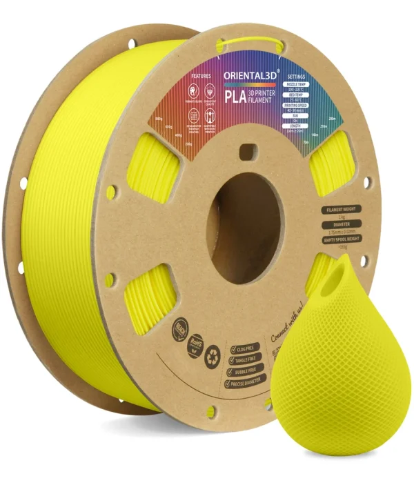 Oriental3D PLA Royal Gold Printer Filament 1.75mm - Image 18