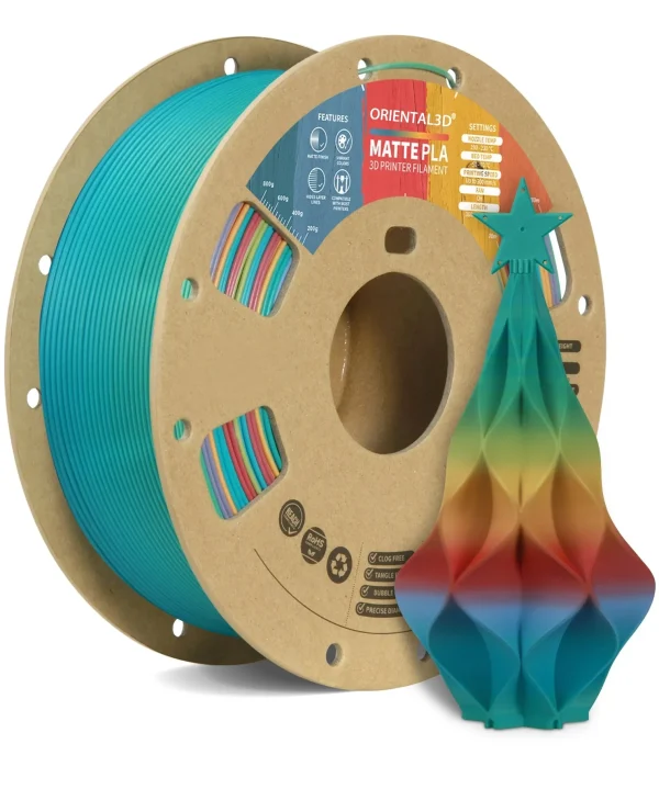 Matte Dual color PLA 3D printer filaments 1.75mm - Image 4