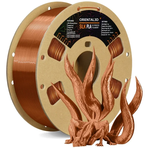 Silk PLA 3D Printer Filament 1.75mm 1kg/roll - Image 9