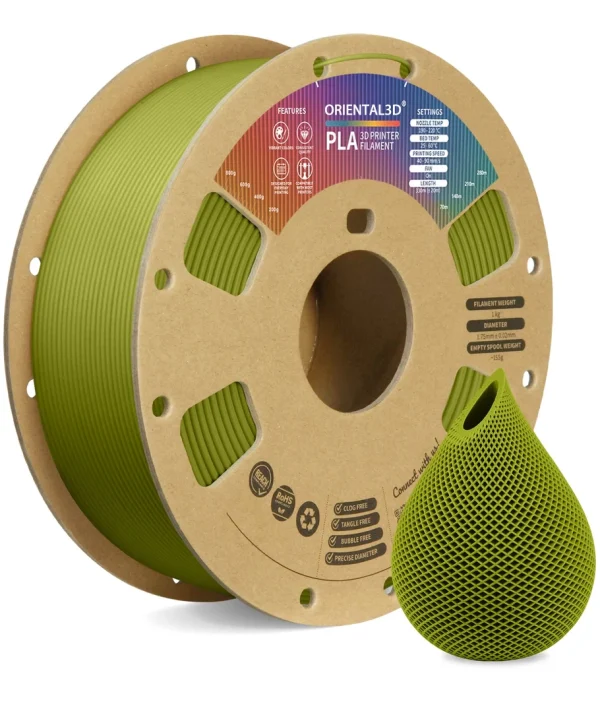 Oriental3D PLA Royal Gold Printer Filament 1.75mm - Image 15