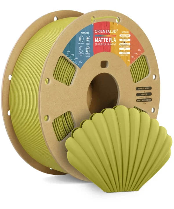 Oriental3d Matte PLA 3D Printer Filament 1.75mm - Image 24