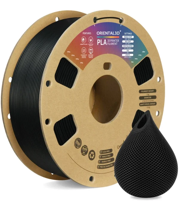 Oriental3D PLA Royal Gold Printer Filament 1.75mm - Image 3