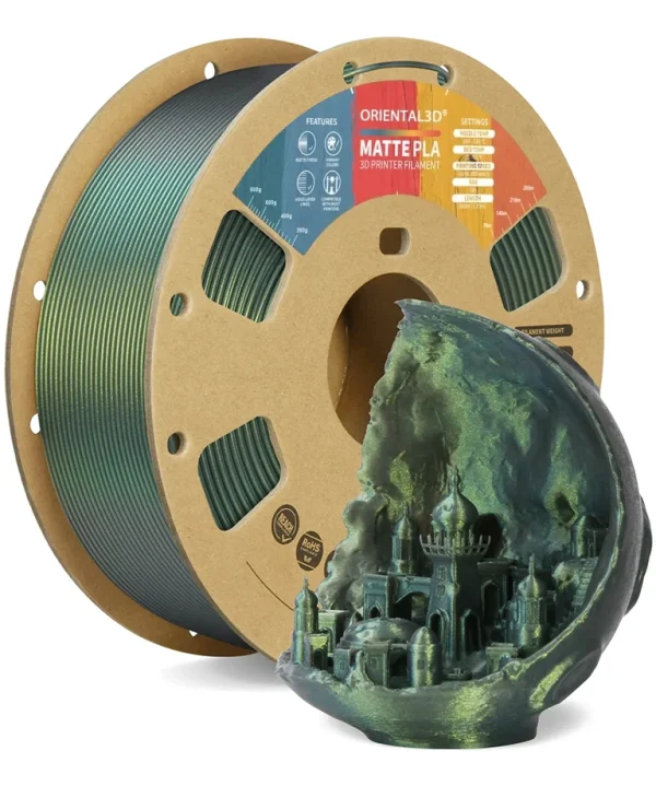 Oriental3d Aurora PLA 3D Printer Filament 1.75mm - Image 2