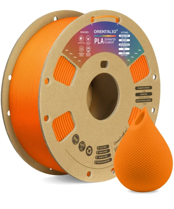 Oriental3D PLA Royal Gold Printer Filament 1.75mm - Image 9