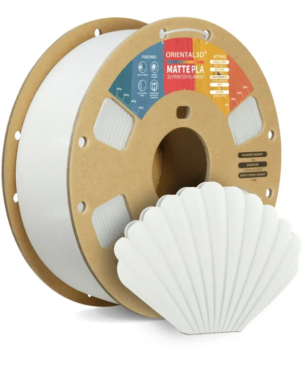 Oriental3d Matte PLA 3D Printer Filament 1.75mm - Image 2
