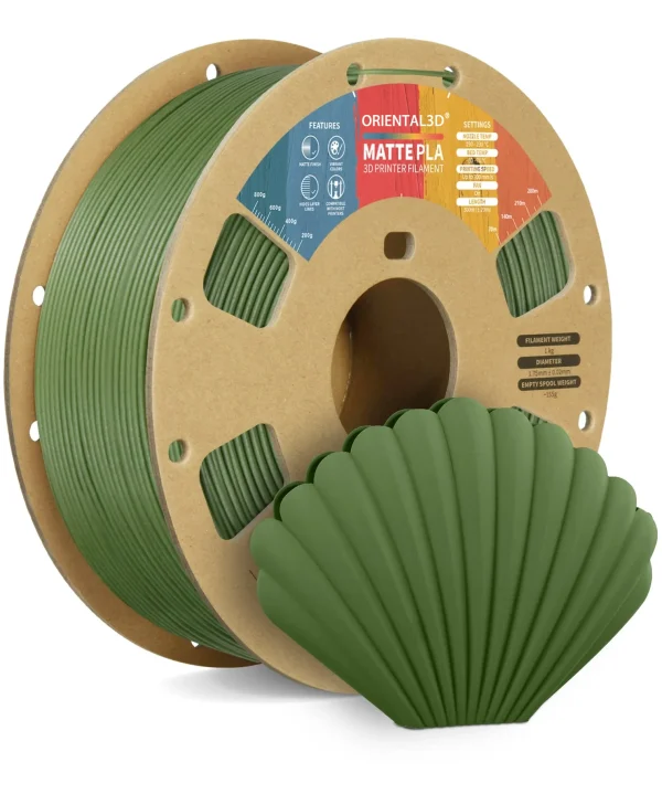 Oriental3d Matte PLA 3D Printer Filament 1.75mm - Image 15