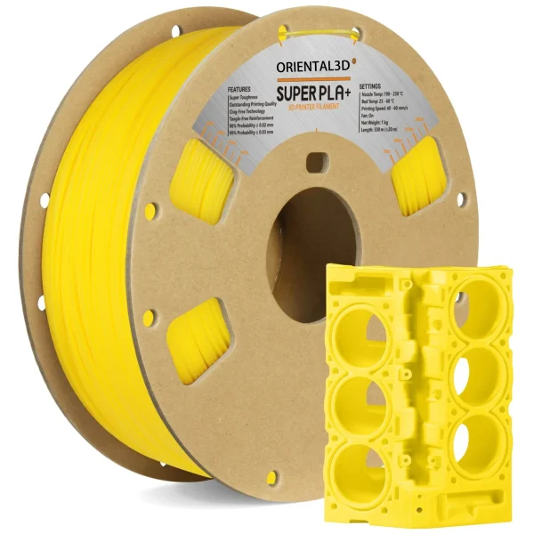 Super PLA+ 3D Printer Filament ,Toughness Enhanced PLA Plus - Image 2