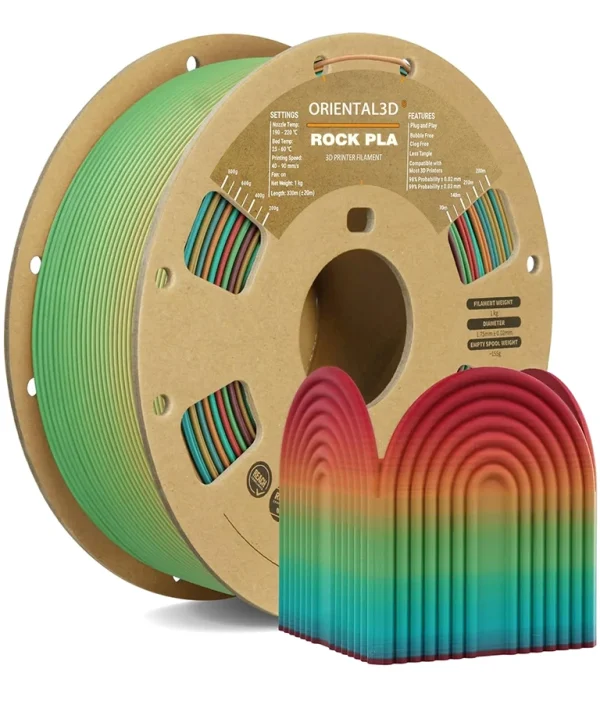 Rock/Marble PLA 3D Printer Filament 1.75mm - Image 4
