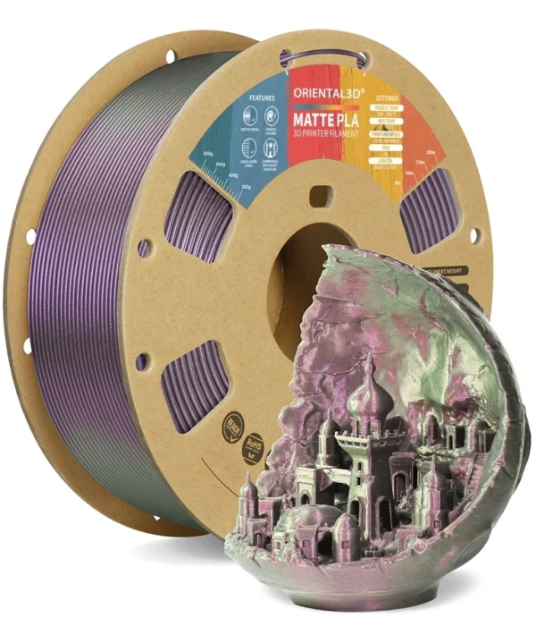 Oriental3d Aurora PLA 3D Printer Filament 1.75mm - Image 3