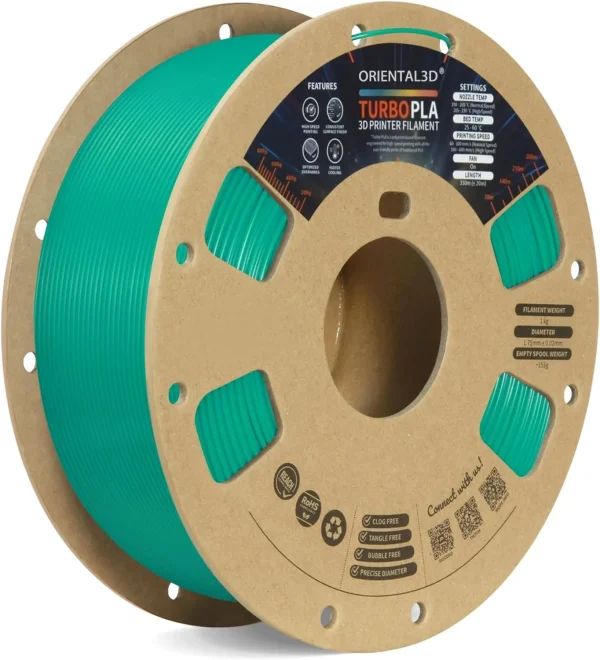 Turbo/Rapid PLA 3D Printer Filament 1.75mm